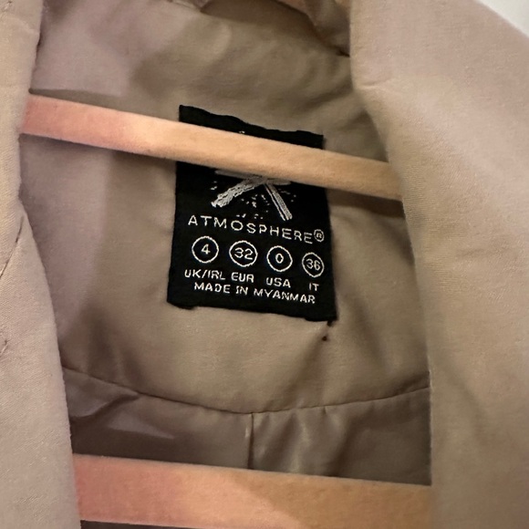 beige trench coat - Picture 2 of 2